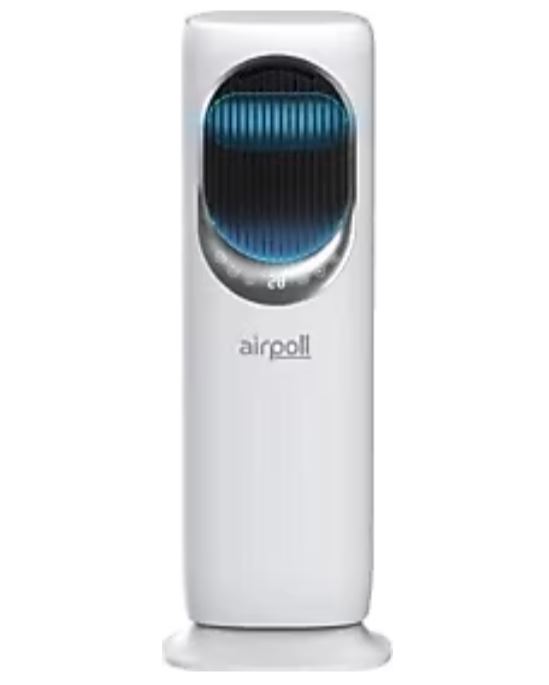 Airpoll HF02 Uzaktan Kumandalı Sıcak & Soğuk Su ve Buz Hazneli Dikey Vantilatör