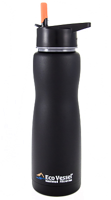 Eco Vessel Aqua Vessel Insulated Filtre Bottle Termos 0.75 Litre-TURKUAZ