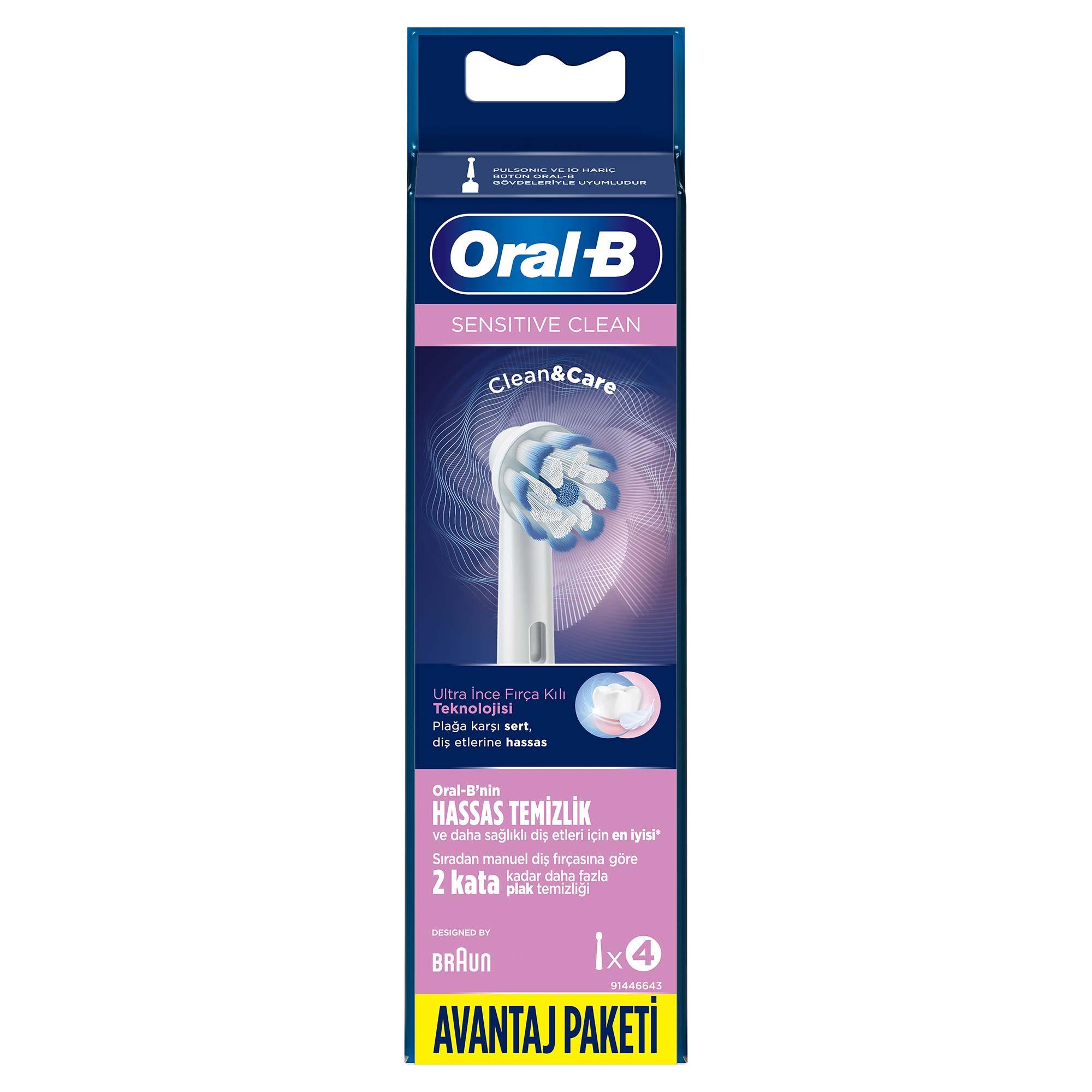 Oral-B Yedek Başlık Sensitive 4lu