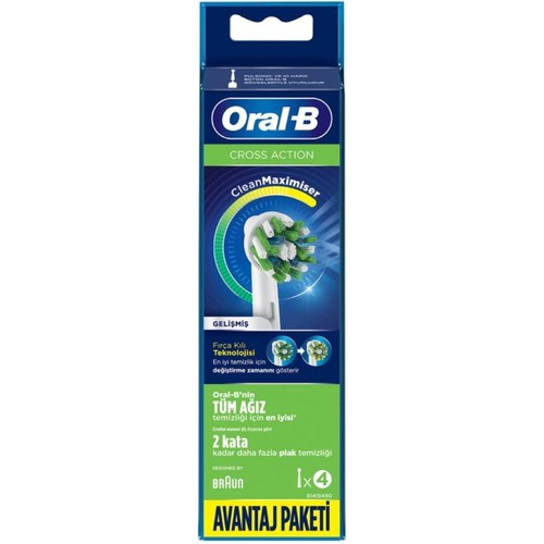 Oral-B Yedek Başlık 3DW 4lu