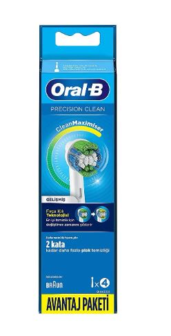 Oral-B Yedek Başlık Precision Clean 4lu