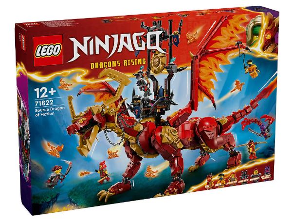 LEGO® NINJAGO® Hareket Kaynak Ejderhası Macera Oyuncağı 71822