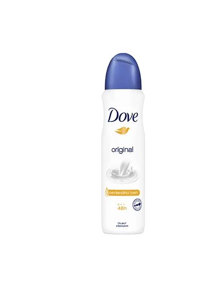 DOVE ORİGİNAL KADIN SPREY DEODORANT 150 ML  x 5 ADET