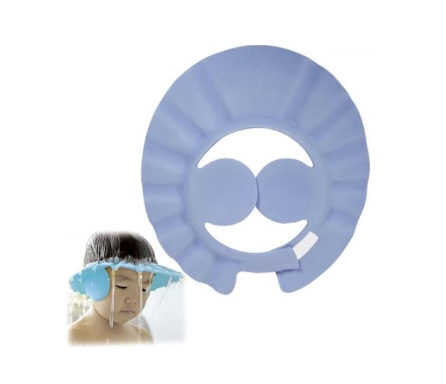 Bebek Banyo Şapkası - Mavi