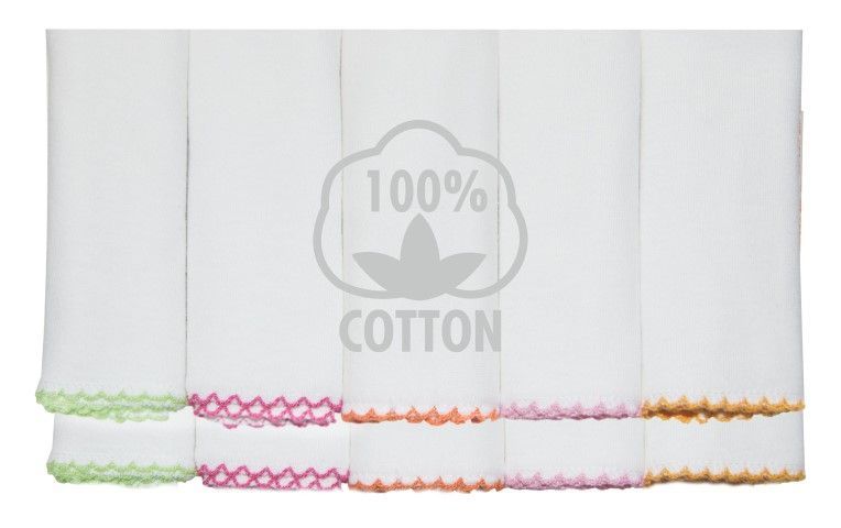 Sevi Bebe 10'Lu Mermerşahi Bebek Mendili Pembe