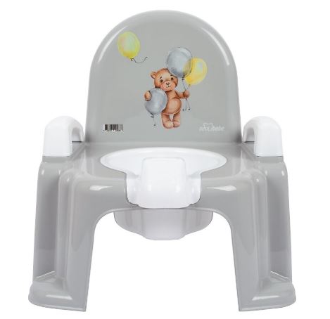 Sandalye Lazımlık - Gri