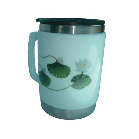 Andoutdoor AND30HP İçi Çelik Dışı Desenli Seramik Kupa Mug