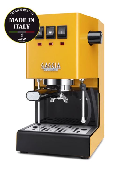 Gaggia RI9481/18 New Classic E24 Güneş Işığı Sarısı Espresso Makinesi