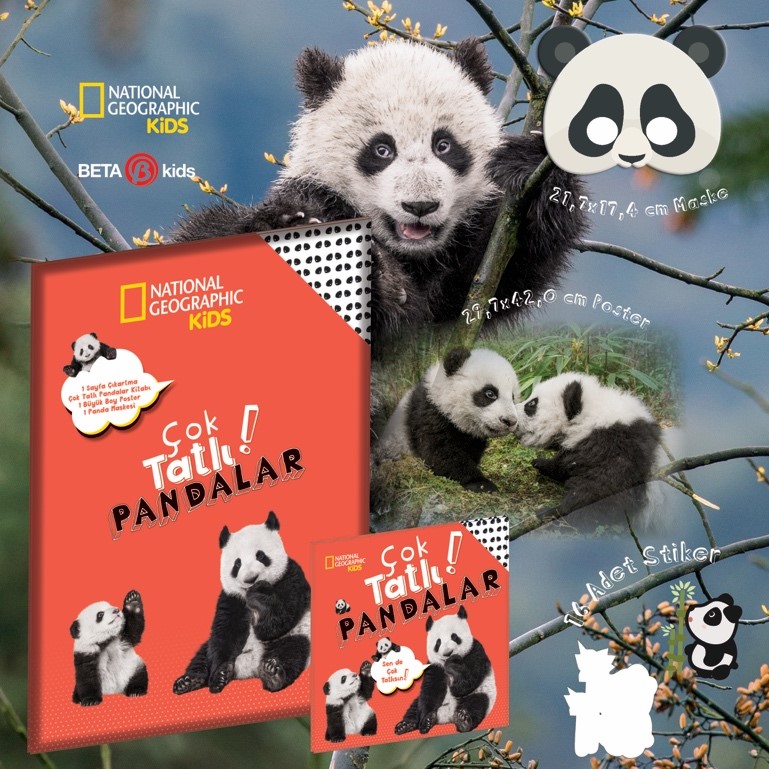 Çok Tatlı Pandalar Paket
