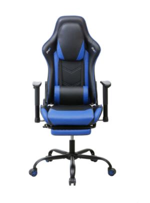 Adore Gaming ProX Oyuncu Koltuğu Siyah / Mavi S,Deri 71x77,5-126x136 cm