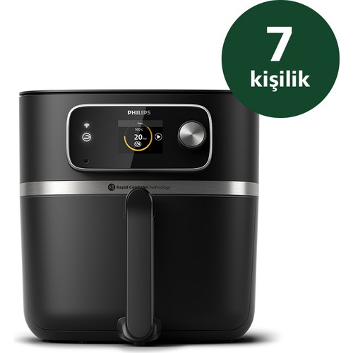 Philips Airfryer HD9880/90 7000 Serisi Combi XXL Connected 8.3 lt Yağsız Fritöz