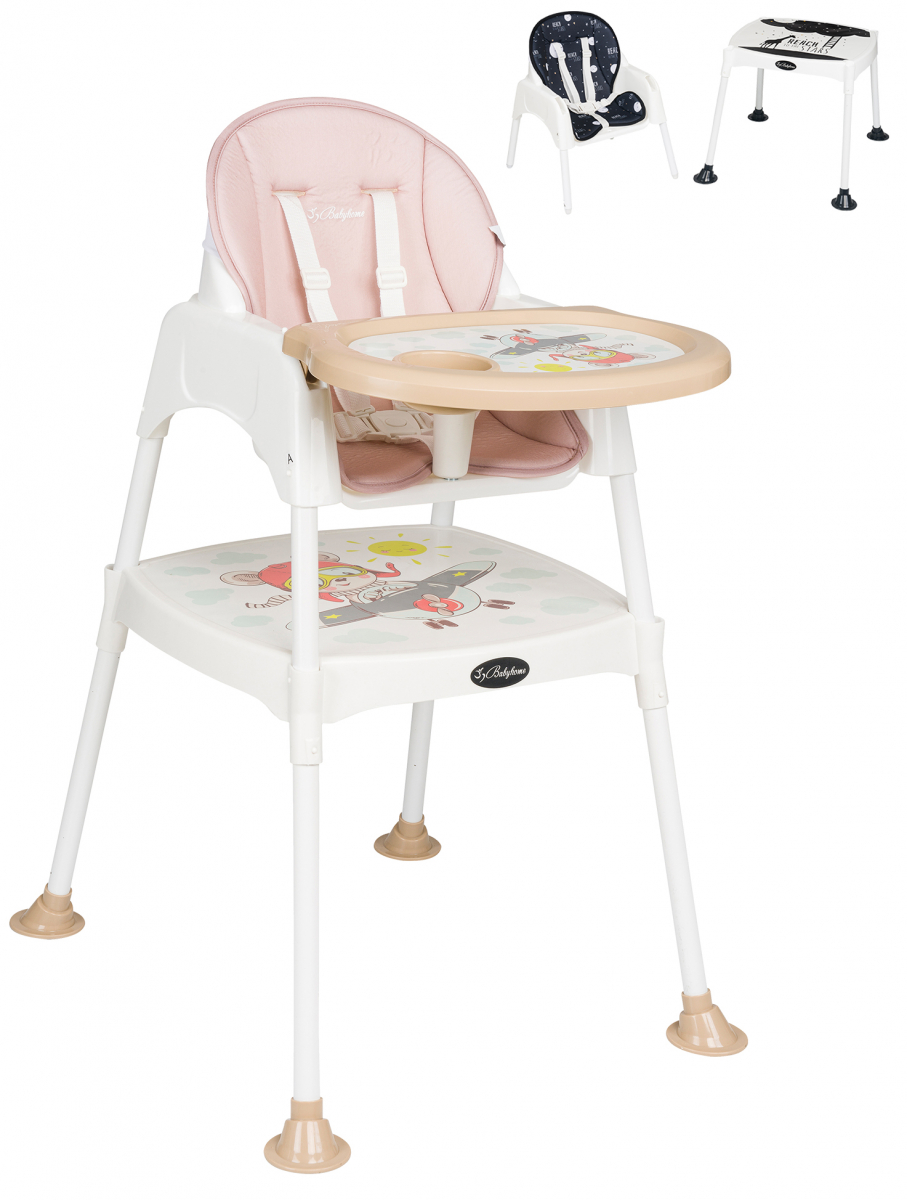 Baby Home Bh-1450 Mizzy Masalı Bebek Mama Sandalyesi Kahve