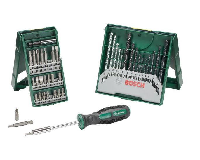 Bosch X-Line 15 Parça Delme 25 Parça Vidalama Ucu Seti + Tornavida