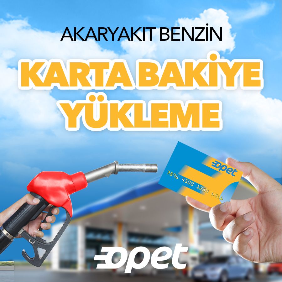 AKARYAKIT BENZİN 100 TL YÜKLEME