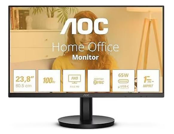 AOC 24B3CA2 23.8'' 1 ms Full HD IPS 100 Hz Monitör