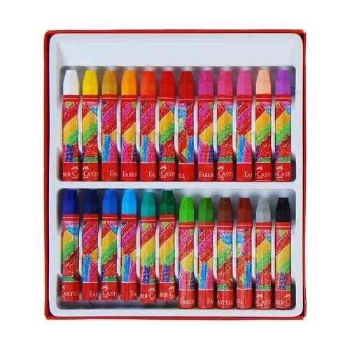 FABER PASTEL BOYA 24 RENK KUTULU 125324