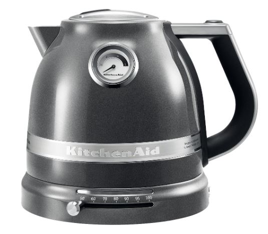 KitchenAid Artisan 5KEK1522EMS Medallion Silver 1,5 Litre Kettle