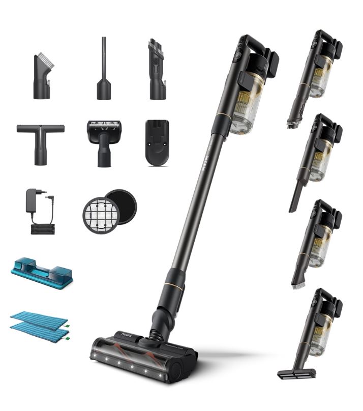 Philips XC7057/01 Aqua 25,2 V Kablosuz Dikey Şarjlı Süpürge