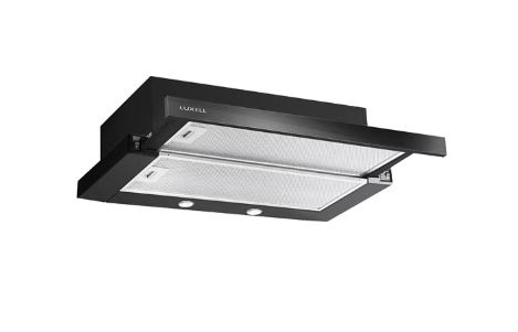 Luxell DS6-905S Sürgülü Aspiratör - Siyah