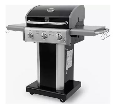 Kenmore PG-4030400LN-BK Gazlı 3 Ocaklı Barbekü
