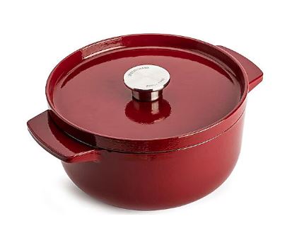 KitchenAid CC006057-001 3.3 Litre 22 cm. Döküm Demir Tencere - Kırmızı