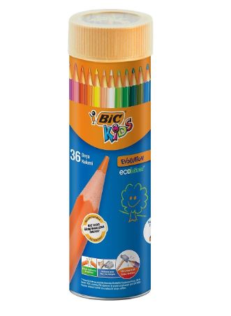 BİC EVOLUTION KURU BOYA KALEMİ 36LI M.TÜP