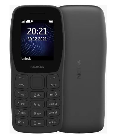 Nokia 105 2023 Tuşlu Telefon Siyah