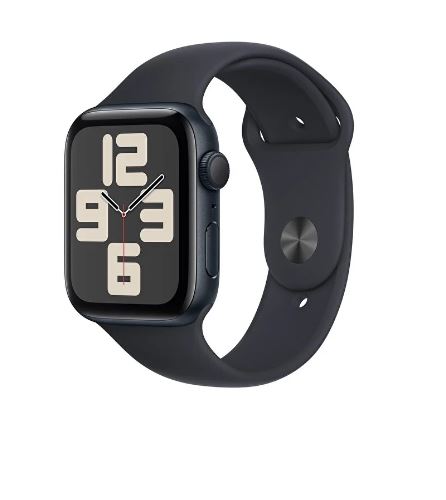 Apple Watch SE GPS MRE73TU/A 44mm Midnight S/M Akıllı Saat