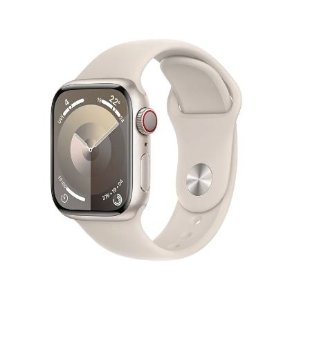 Apple Watch Series 9 MRHN3TU/A 41mm Starlight Sport Band - S/M Akıllı Saat