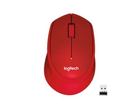 LOGITECH M330 SESSİZ KABLOSUZ MOUSE-KIRMIZI 910-004911