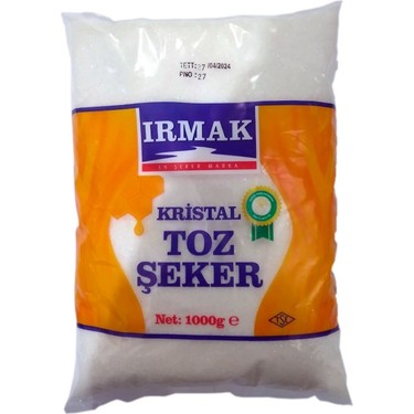 IRMAK TOZ ŞEKER 2 KG  x 2 adet