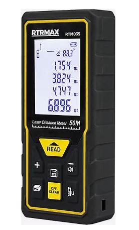 Rtrmax RTM035 50 m Lazer Metre