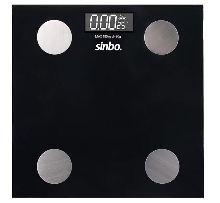 Sinbo SBS-4470 Cam Dijital Baskül