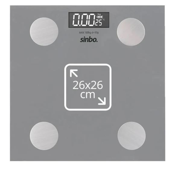 Sinbo SBS-4473 Akıllı Dijital Baskül