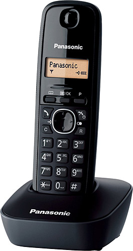 Panasonic KX-TG1611 Telsiz Telefon Siyah