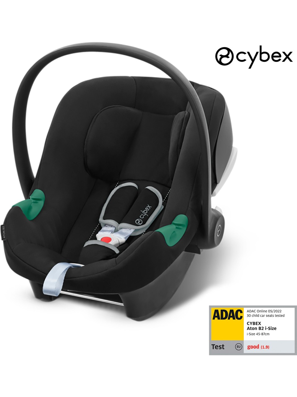 Cybex Adac çarpışma testli Aton B2 I Size Puset Ana Kucağı Bebek Oto Koltuğu 0-13 kg