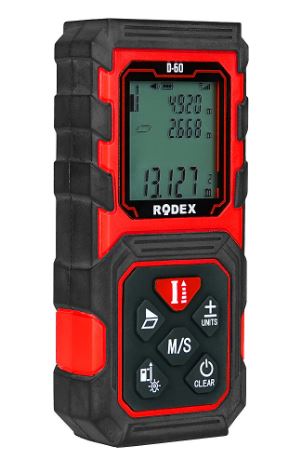 Lazerli Mesafe Ölçme 60 M