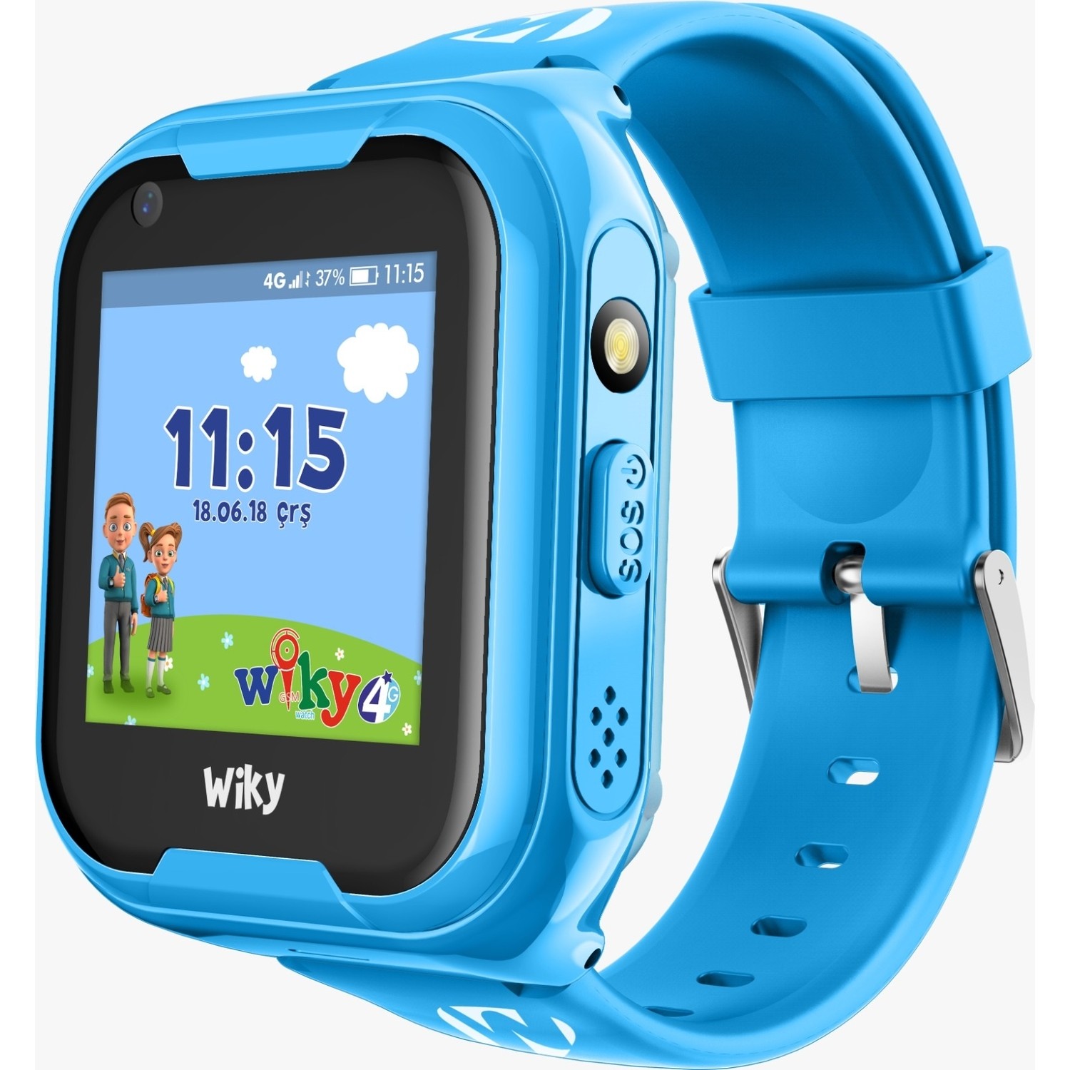 Wiky Watch 4G Çocuk Akıllı Bileklik Mavi