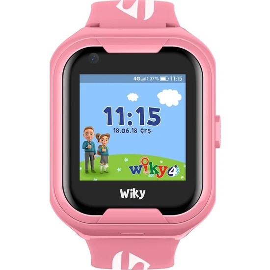 Wiky Watch 4G Çocuk Akıllı Bileklik Pembe