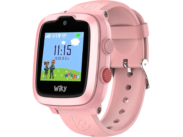 Wiky Watch 4 Plus Çocuk Akıllı Bileklik Pembe